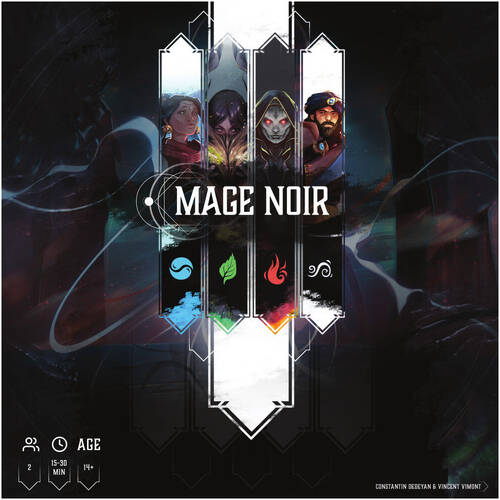 Quartermaster Direct Mage Noir Tabletop Board Game 14y+