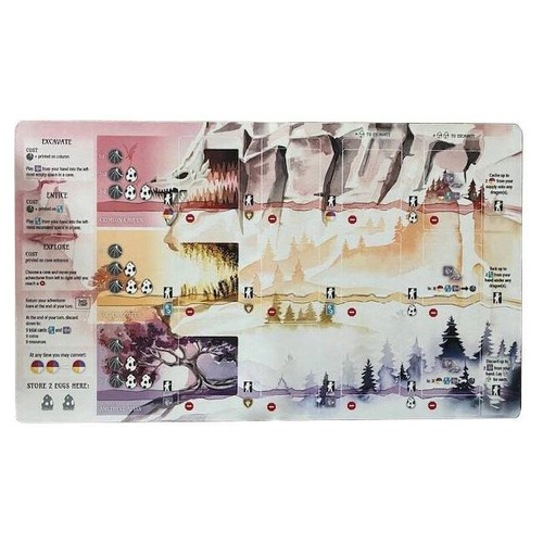 Stonemaier Games Wyrmspan Rubber Playmat Game Accessory