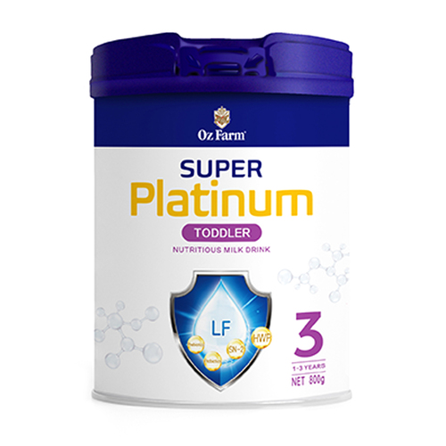 Oz Farm 800g Super Platinum Step-3 Toddler Milk Powder Formula 1-3yrs