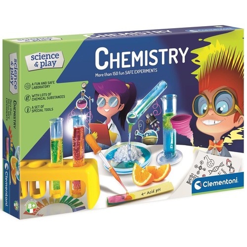 Clementoni Science & Play Chemistry Kids Play Toy 8y+
