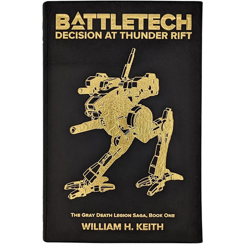 Catalyst Game Labs Battletech Leatherbound Novel - Decision At Thunder Rift