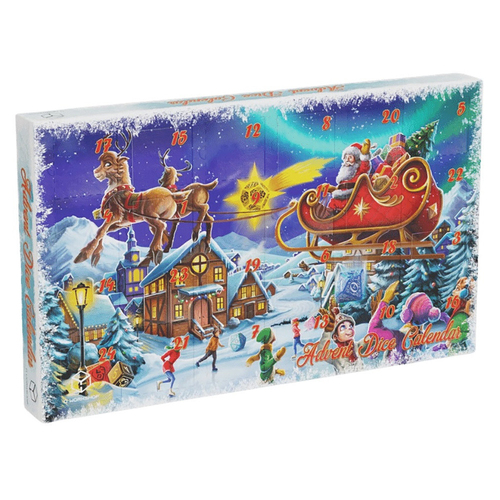 24pc Q-Workshop Advent Dice Calendar Board Game Set 04