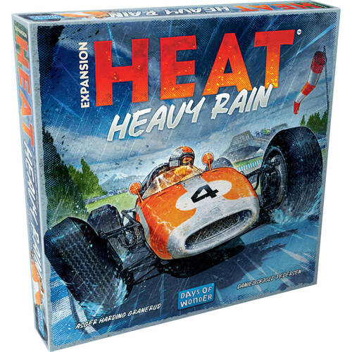 Days Of Wonder Heat Heavy Rain Expansion Kids Board Game 10y+
