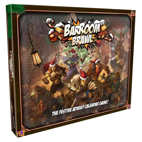 Mantic Games BarRoom Brawl The Festive Advent Calendar 2-4 Player Game 12y+