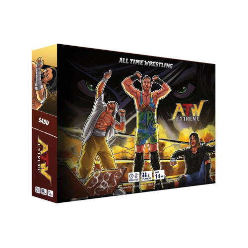 Cation Arts All Time Wrestling Extreme Edition Card Game Kids 14y+