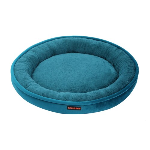 large round pet bed