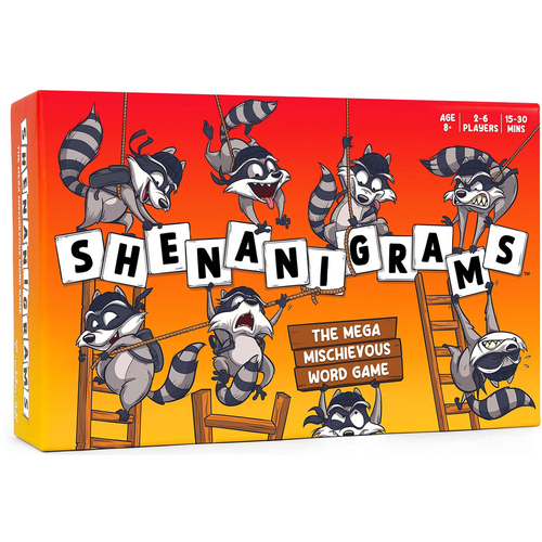 Shenanigrams The Mega Mischievous Kids Word Game 8y+