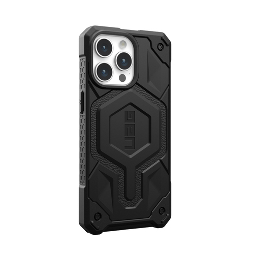 Urban Armour Gear Monarch Pro MagSafe Phone Case For iPhone 15 Pro Max Black