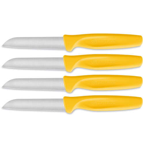 4PK Wusthof Create 8cm Paring Knife - Yellow