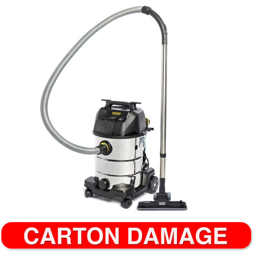 Pullman 30L 1200W Wet & Dry Canister Vacuum Cleaning Set