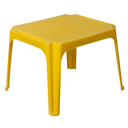 Tuff Play 55x60cm Tinker Table Kids 2-6y - Sunshine Yellow