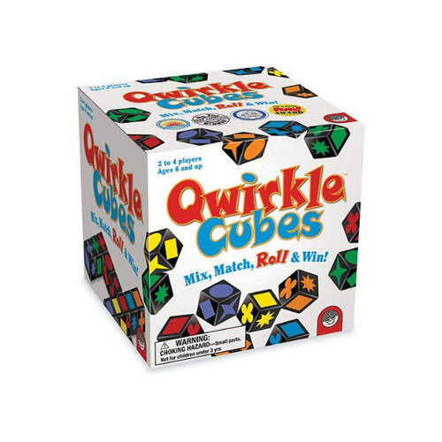 MindWare Qwirkle Kids Colors & Shape Cubes Fun Play Game 6y+