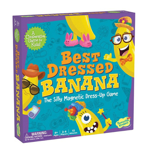 Peaceable Kingdom Best Dressed Banana Kids Cooperative Board Game 4y+
