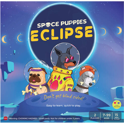 Dragonfly Investments Space Puppies Eclipse Board Game Kids/Family 7y+