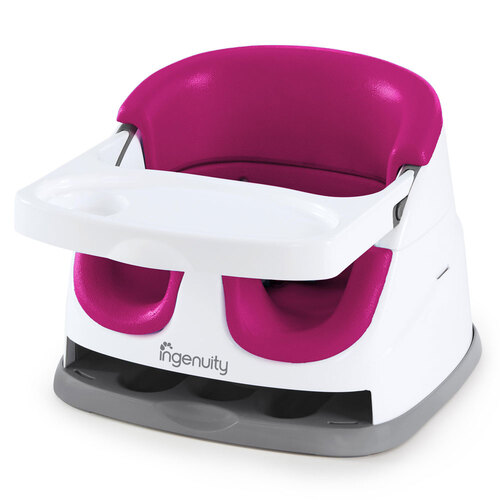 Ingenuity Baby Base-Small Cube - Pink Flambe