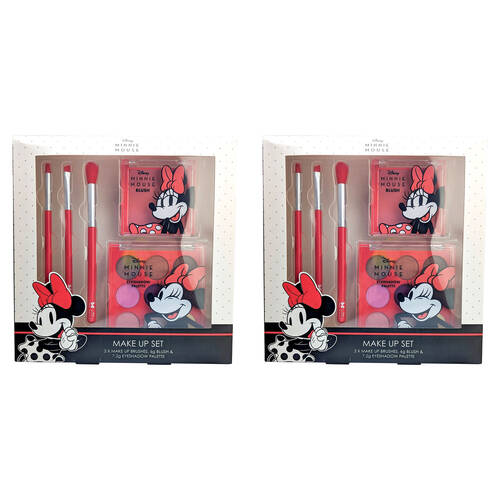 2PK Disney Mickey & Minnie Mouse Bath & Body Range Make Up Set