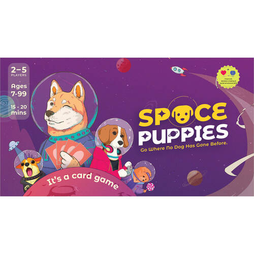 Dragonfly Investments Space Puppies Card Game Kids 7y+