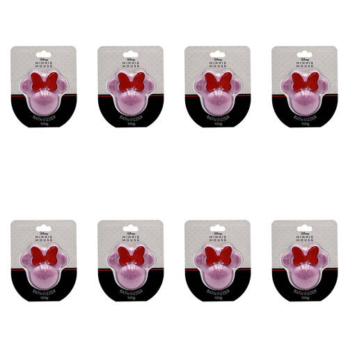 8PK Disney Mickey & Minnie Mouse Bath & Body Range 100g Bath Fizzer