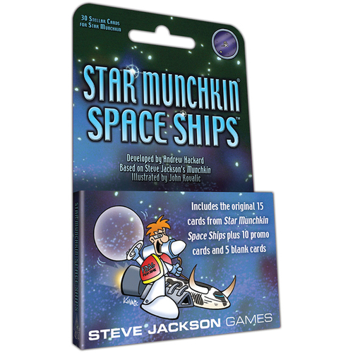 Steve Jackson Games Star Munchkin Space Ships Kids Board Game 10y+
