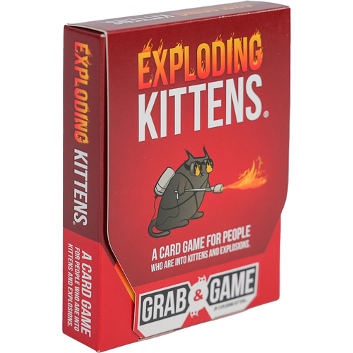 42pc Exploding Kittens Grab & Game Card Game 2-4 Players 7y+