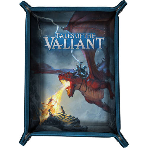 Fanroll by Metallic Tales of the Valiant Fold Up Dice Tray Storage
