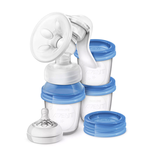 Philips Avent Via Cup Manual Breast Pump/Milk Expression Suction Kit