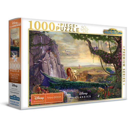 1000pc Harlington Disney The Lion King Return to Pride Rock Puzzle 69x50cm