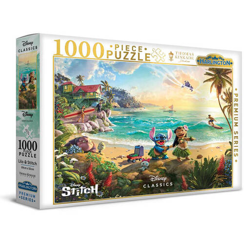 1000pc Harlington Disney Lilo & Stitch Jigsaw Puzzle 69x50cm