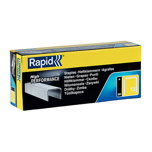 5000PK Rapid Galvanised Finewire 13/4mm Staples For Stapler Gun