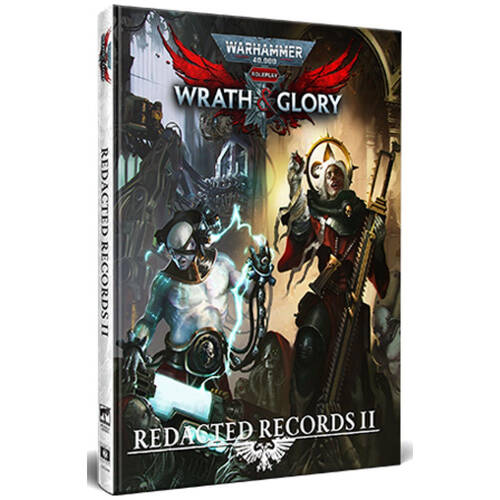 Cubicle 7 Warhammer 40K Wrath & Glory Redacted Records 2 RPG Book 14y+