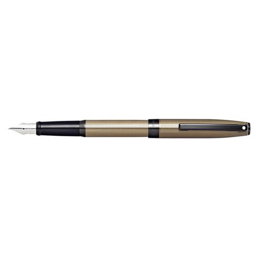 Sheaffer Sagaris Fountain Pen Medium Nib Titanium