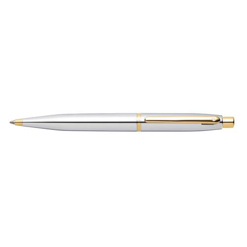 Sheaffer VFM Ball Point Pen Writing Stationery Chrome/Gold Tone