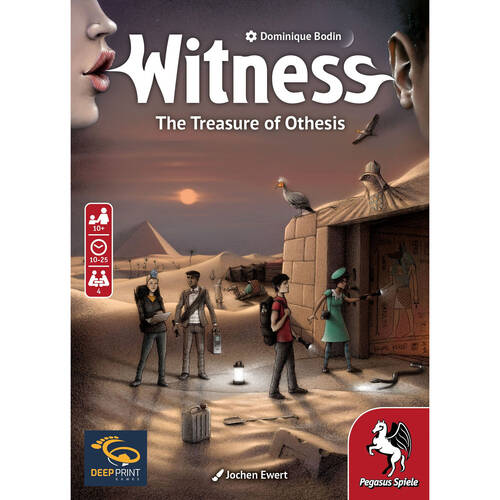 Pegasus Spiele Witness The Treasure Of Othesis Board Game 10y+