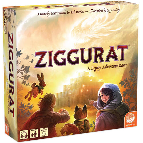 MindWare Ziggurat Legacy Adventure Tabletop Board Game 8y+
