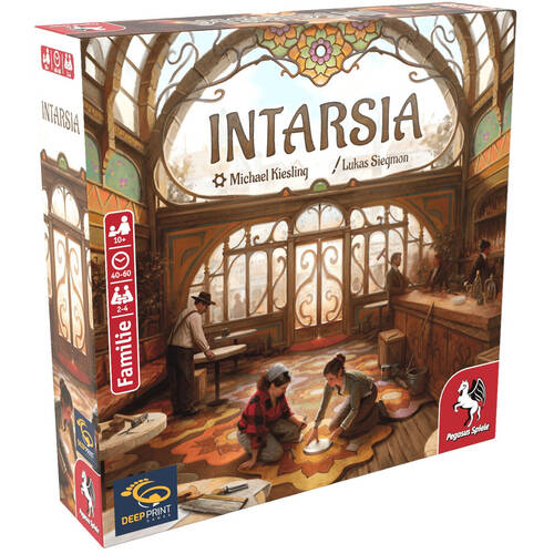 Pegasus Spiele Intarsia Kids Family Board Game 10y+