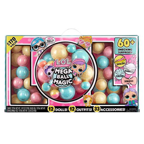 L.O.L. Surprise! Mega Ball Magic! Surprise Kids Toy 4+
