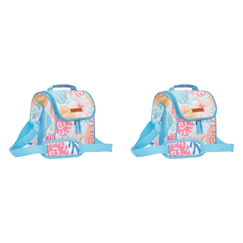2PK Annabel Trends Insulated Picnic Lunch Bag - Shelly Beach