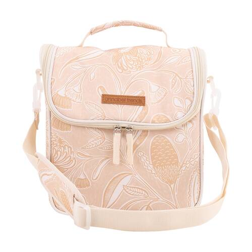 Annabel Trends Picnic Lunch Bag W/ Handle & Strap 26x15.5x25cm Trailing Natives