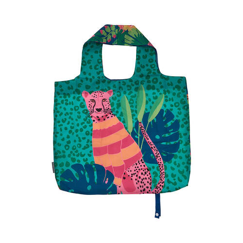 Annabel Trends Reusable Shopping Tote Grocery Bag 50x42cm Cheetah