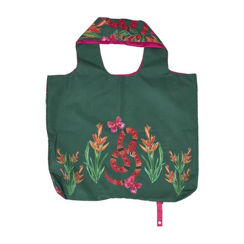 Annabel Trends Shopping Tote Bag 50x42cm Reusable - Jungle Snake