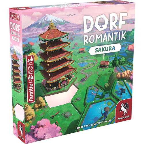 Pegasus Spiele Dorfromantik Sakura Kids Board Game 10y+
