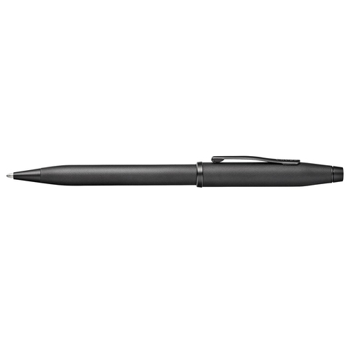 Cross Century II Ball Point Pen Medium Nib MicroKnurl & Matte Black