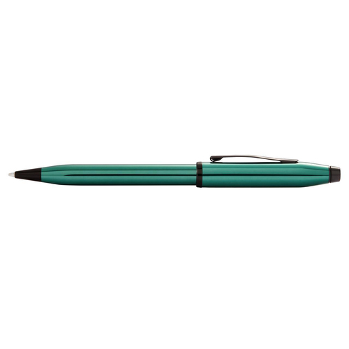 Cross Century II Ball Point Pen Medium Nib Translucent Green Lacquer/Black