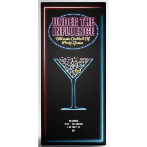 VR Distribution Under The Influence Card Deck Trivia Dare Game