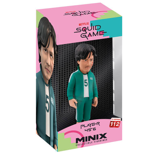 MINIX Squid Game Player 456 Movie Action #159 Figure Toy 12cm