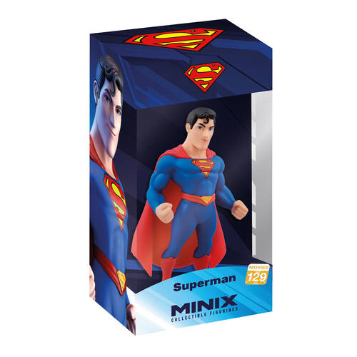 MINIX DC Superman #129 Movie Superhero Action Figure Toy 12cm