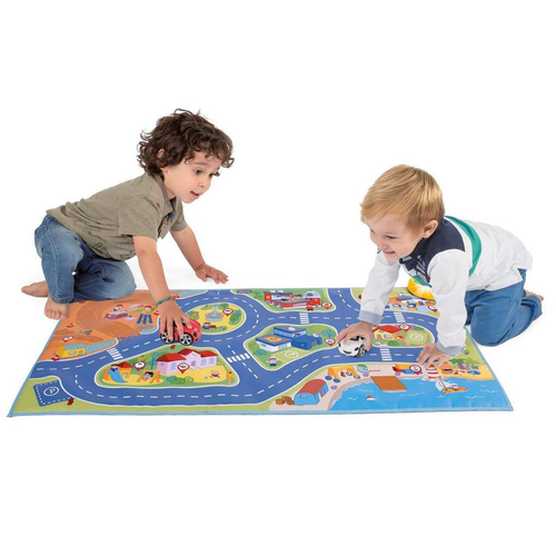Chicco Toy Mini Turbo Touch 110x60cm Electronic City Baby Playmat