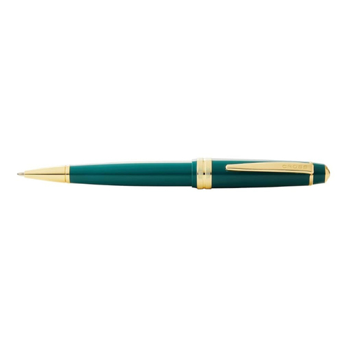 Cross Bailey Light Gloss Ball Point Pen Writing Stationery Green/Gold
