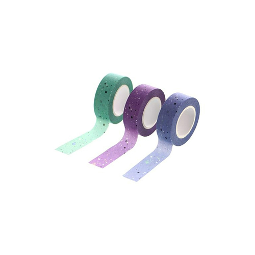 3pc Filofax 5m Washi Tape Art/Craft DIY Project Set Expressions