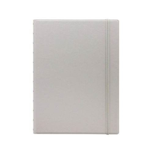 Filofax Classic Brights A4 Ruled Notebook Faux Leather - Graphite